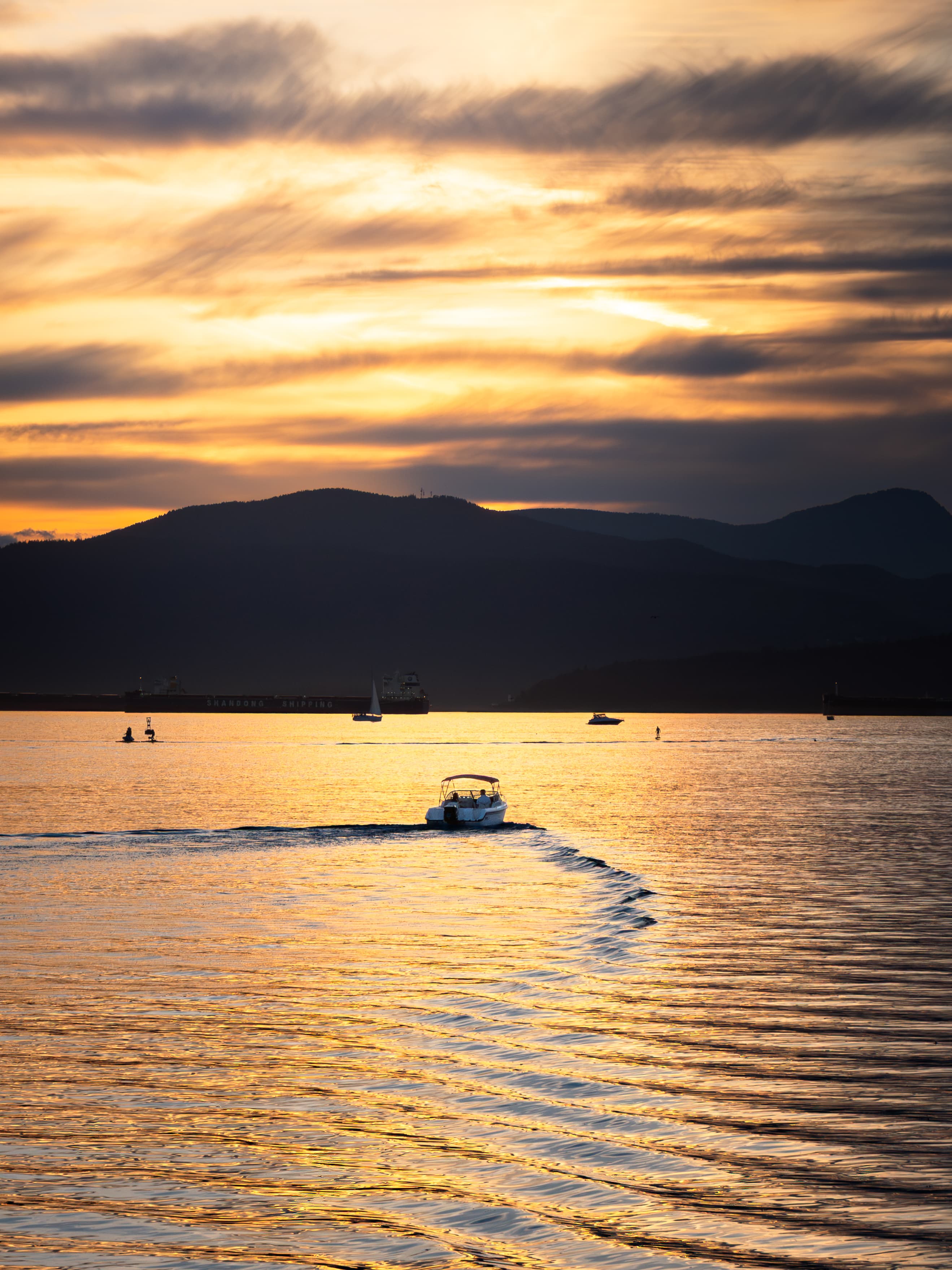 English Bay sunset