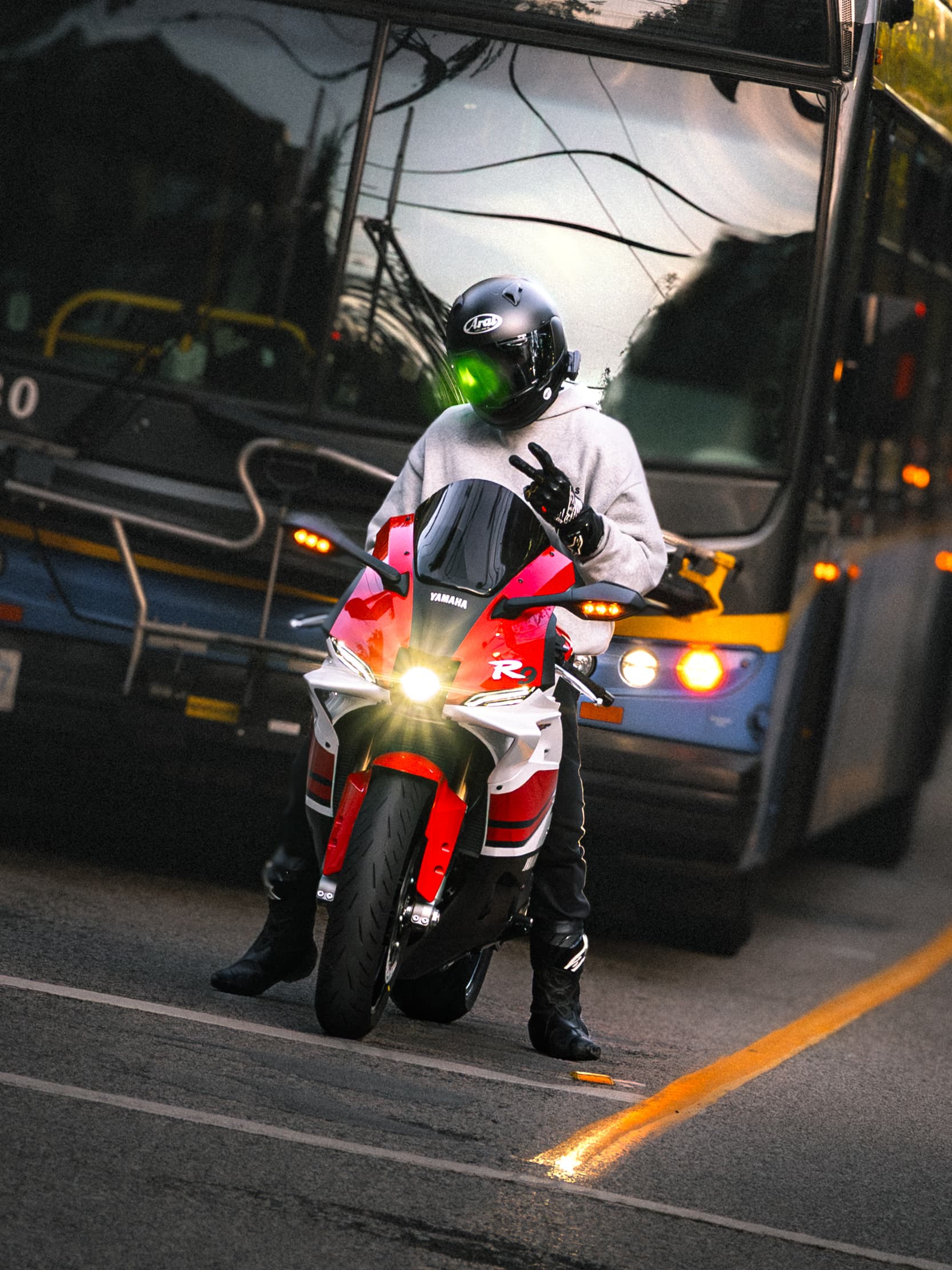 Red Yamaha